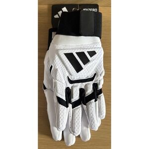 Adidas Adizero Chaos White & Black Lineman Football Gloves Sz XL NEW AF1756